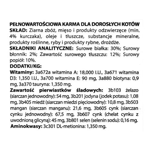 Kattemad Divinus Meat Voksen Kylling 2 Kg