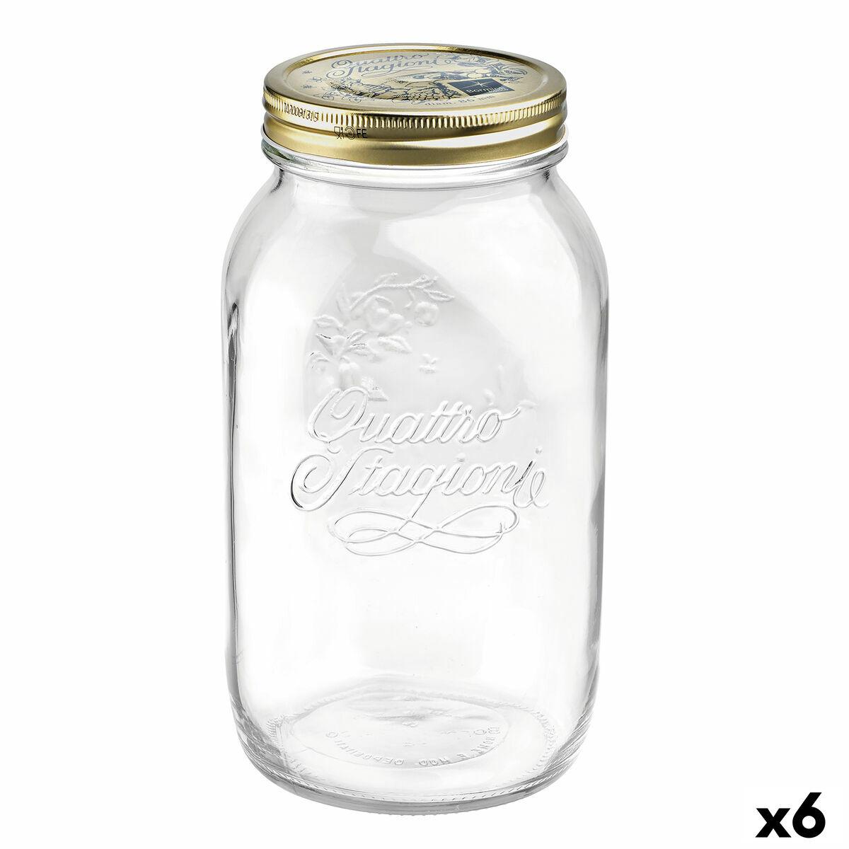Bormioli Rocco Quattro Stagioni glasbeholdere, gennemsigtig - 6 stk.