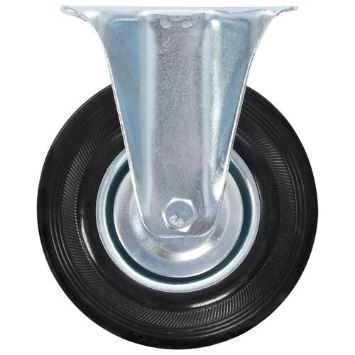 Faste hjul 4 stk. 125 mm