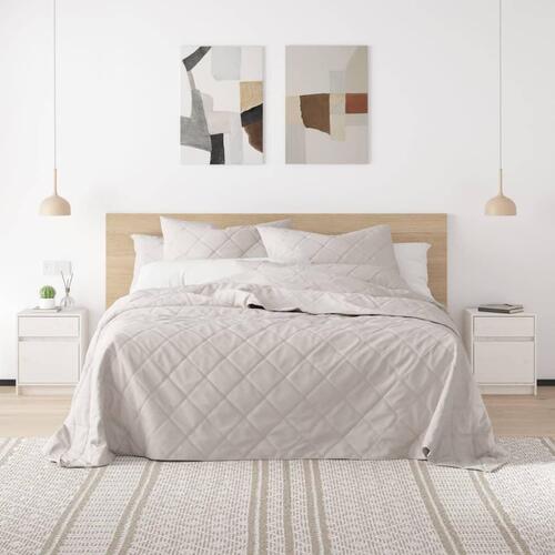 Sengeskab 40x31x50 cm massivt fyrretræ hvid