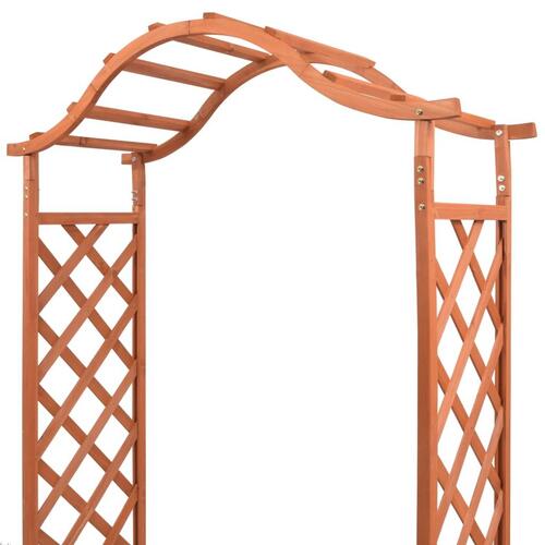 Espalier rosenbue med plantekasser 180 x 40 x 205 cm