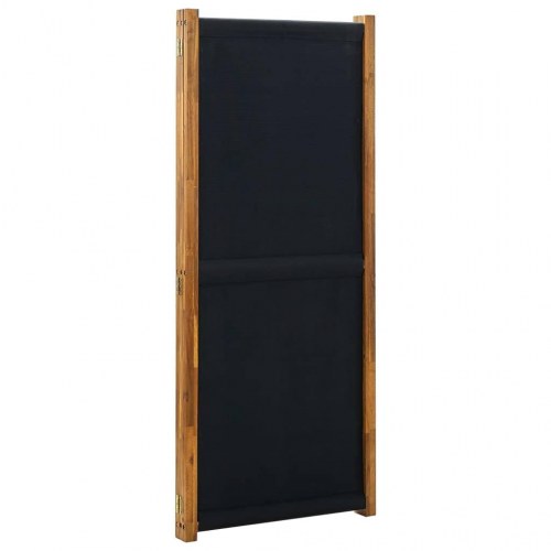 3-panels rumdeler 210x170 cm sort