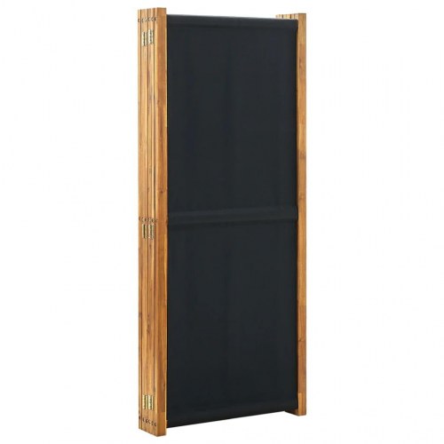 6-panels rumdeler 420x170 cm sort