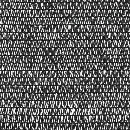 Afskærmning 1,2x10 m HDPE 75 g/m² sort