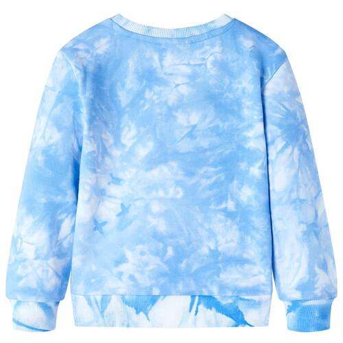 Sweatshirt til børn str. 128 lyseblå
