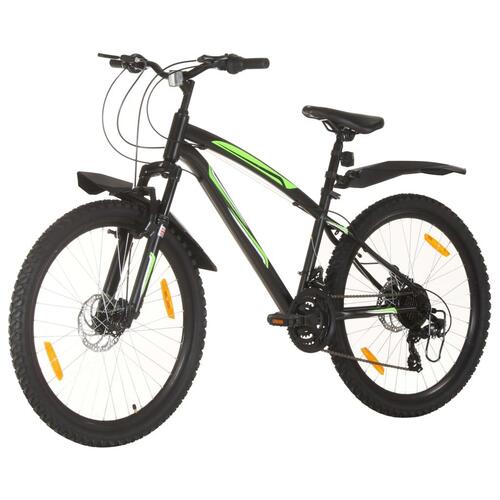 Mountainbike 21 gear 26 tommer hjul 46 cm sort