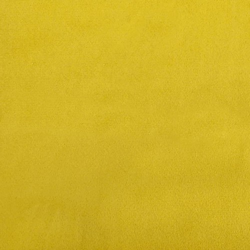 Daybed 80×200 cm i velour - gul sovesofa med armlæn