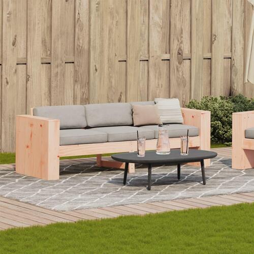 3-personers havesofa 189x60x62 cm massivt douglasgran