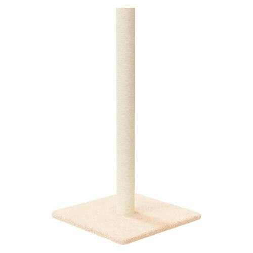 Kradsetræ 35x35x70 cm cremefarvet