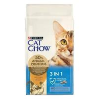 Kattemad Purina Cat Chow 3in1 Voksen Kalkun Beef 15 kg