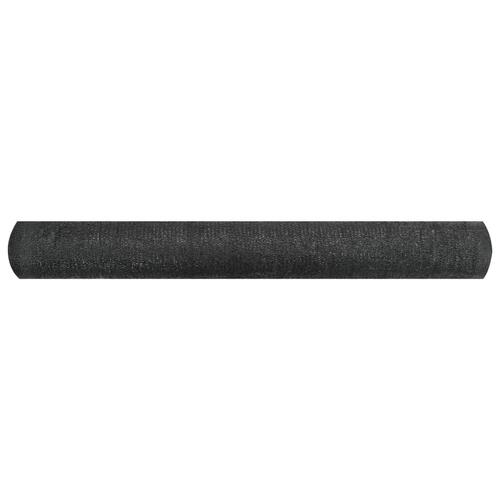 Afskærmning 1,5x10 m HDPE 150 g/m² sort