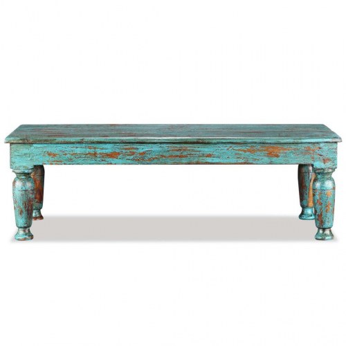 Sofabord 110x60x34 cm massivt genanvendt træ