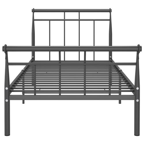 Sengestel 100x200 cm metal sort