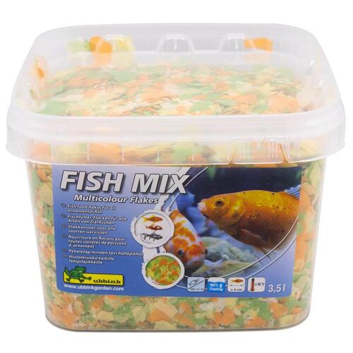 fiskefoder Fish Mix Multicolour Flakes 5-20 mm 3,5 l