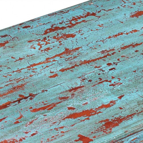 Sofabord 110x60x34 cm massivt genanvendt træ