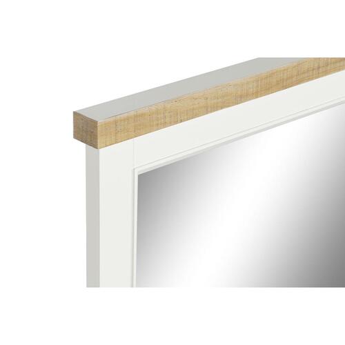 Vægspejl Brun Beige Krystal Romantisk 90 x 4 x 60 cm