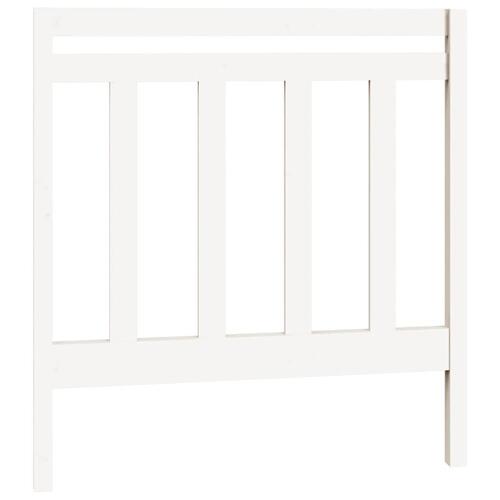 Daybed med udtræk 2x(90x190) cm massivt fyrretræ hvid