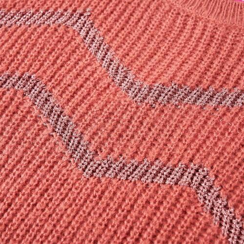 Sweater til børn str. 104 strikket pink