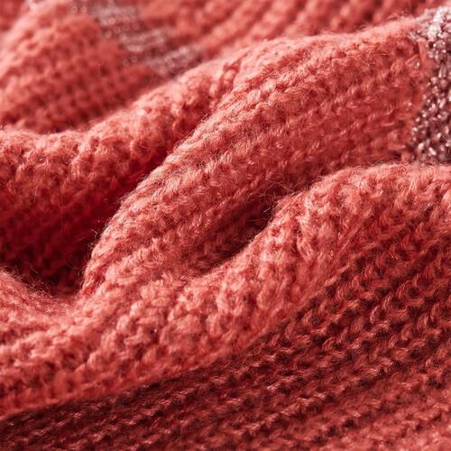 Sweater til børn str. 104 strikket pink
