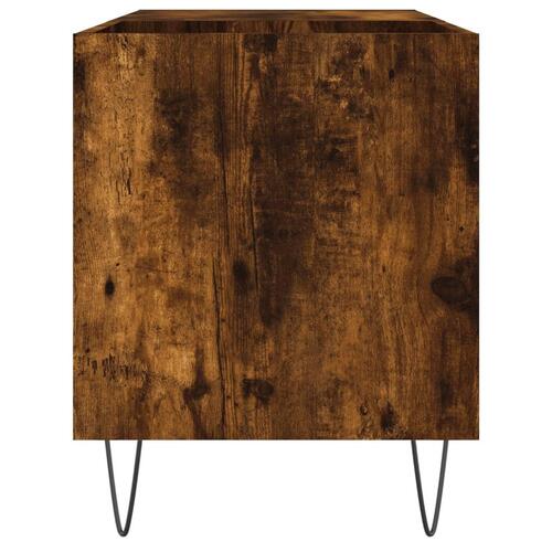 Vinylskab 85x38x48 cm konstrueret træ røget sonoma-eg
