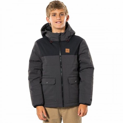 Rip Curl Ridge sportsjakke til drenge - grå/sort, L