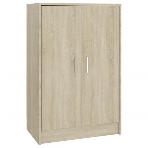 Skoskab 60x35x92 cm konstrueret træ sonoma-eg