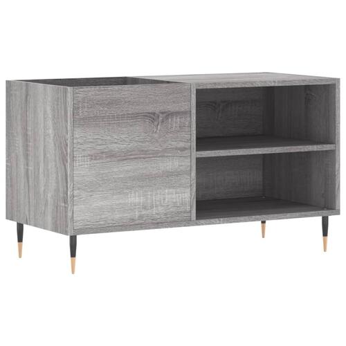Vinylskab 85x38x48 cm konstrueret træ grå sonoma-eg