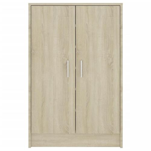 Skoskab 60x35x92 cm konstrueret træ sonoma-eg