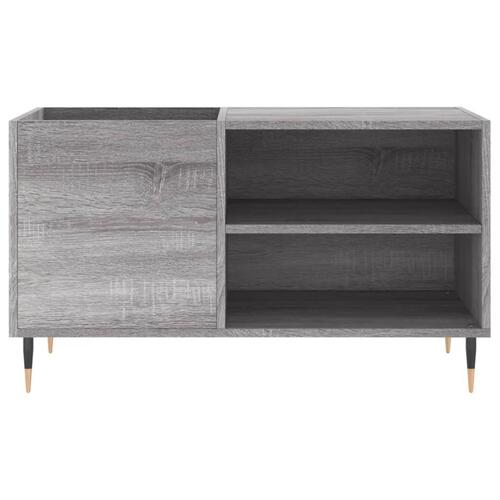 Vinylskab 85x38x48 cm konstrueret træ grå sonoma-eg