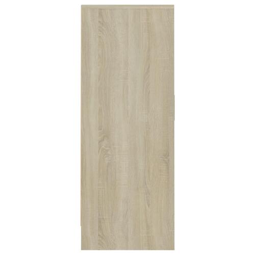 Skoskab 60x35x92 cm konstrueret træ sonoma-eg