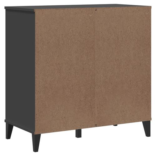 Skænk VIKEN 80x40x80 cm konstrueret træ antracitgrå