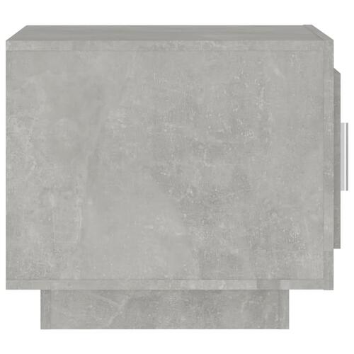 Sofabord 51x50x45 cm konstrueret træ betongrå