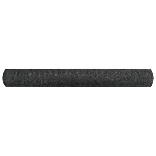 Afskærmning 1,8x25 m HDPE 195 g/m² sort