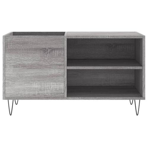 Vinylskab 85x38x48 cm konstrueret træ grå sonoma-eg