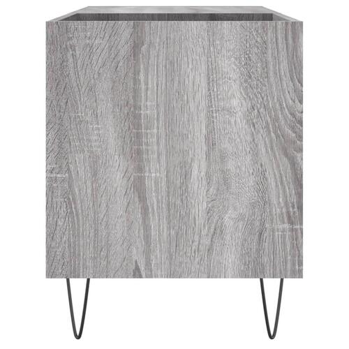 Vinylskab 85x38x48 cm konstrueret træ grå sonoma-eg