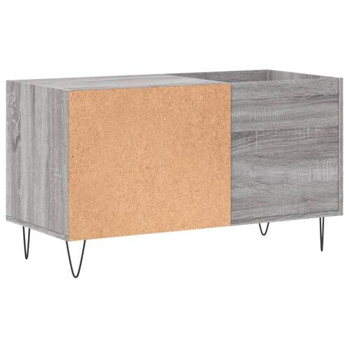 Vinylskab 85x38x48 cm konstrueret træ grå sonoma-eg