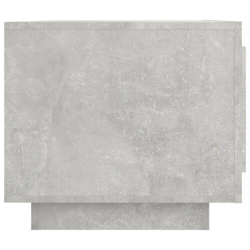 Sofabord 102x50x45 cm konstrueret træ betongrå