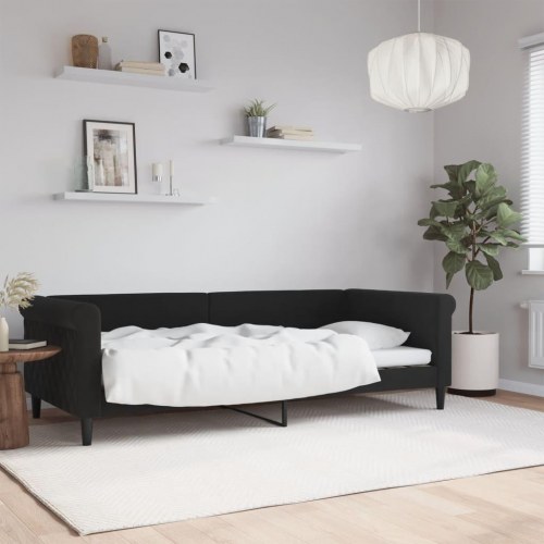 Daybed 90x200 cm velour sort