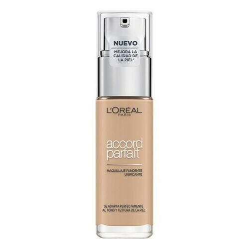 Flydende makeup foundation Accord Parfait L'Oreal Make Up (30 ml) (30 ml) 4,5N-true beige 30 ml