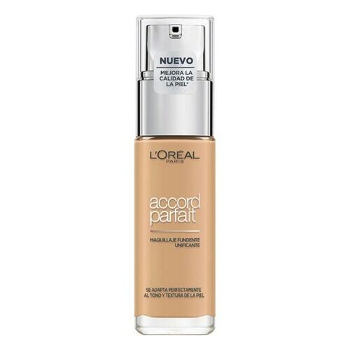 Flydende makeup foundation Accord Parfait L'Oreal Make Up (30 ml) (30 ml) 4,5N-true beige 30 ml