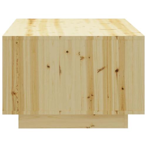 Sofabord 110x50x33,5 cm massivt fyrretræ