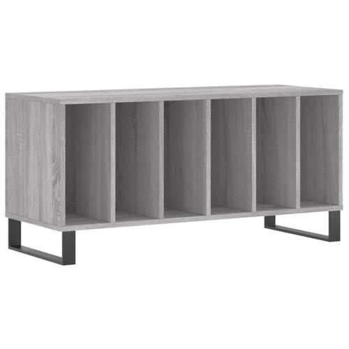 Vinylskab 100x38x48 cm konstrueret træ grå sonoma-eg
