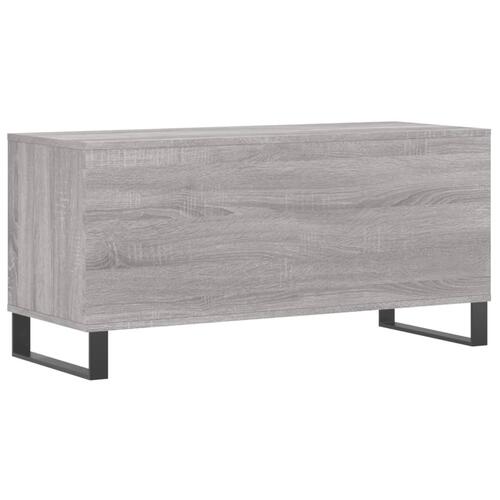 Vinylskab 100x38x48 cm konstrueret træ grå sonoma-eg
