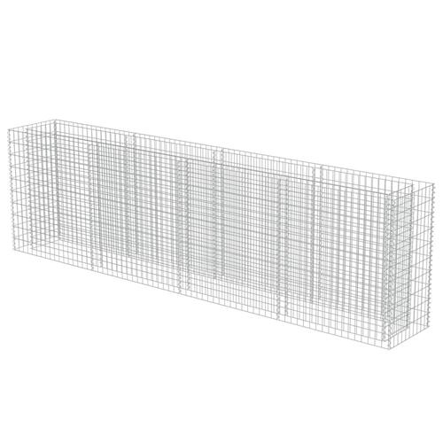 Gabion-højbed 360x50x100 cm galvaniseret stål