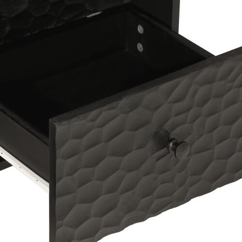 Skab 40x33x75 cm massivt mangotræ sort
