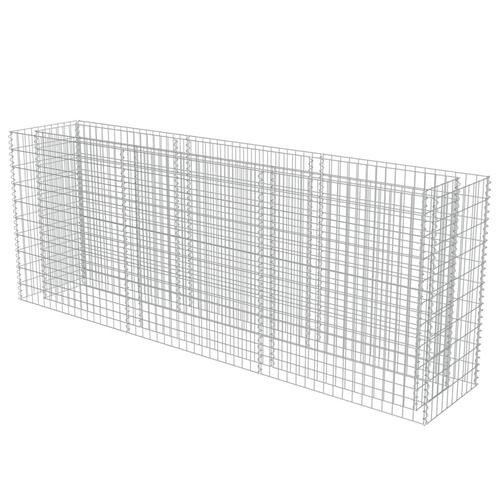 Gabion-højbed 270x50x100 cm galvaniseret stål