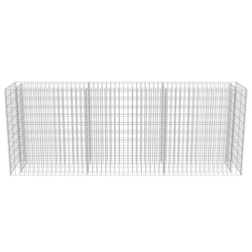Gabion-højbed 270x50x100 cm galvaniseret stål