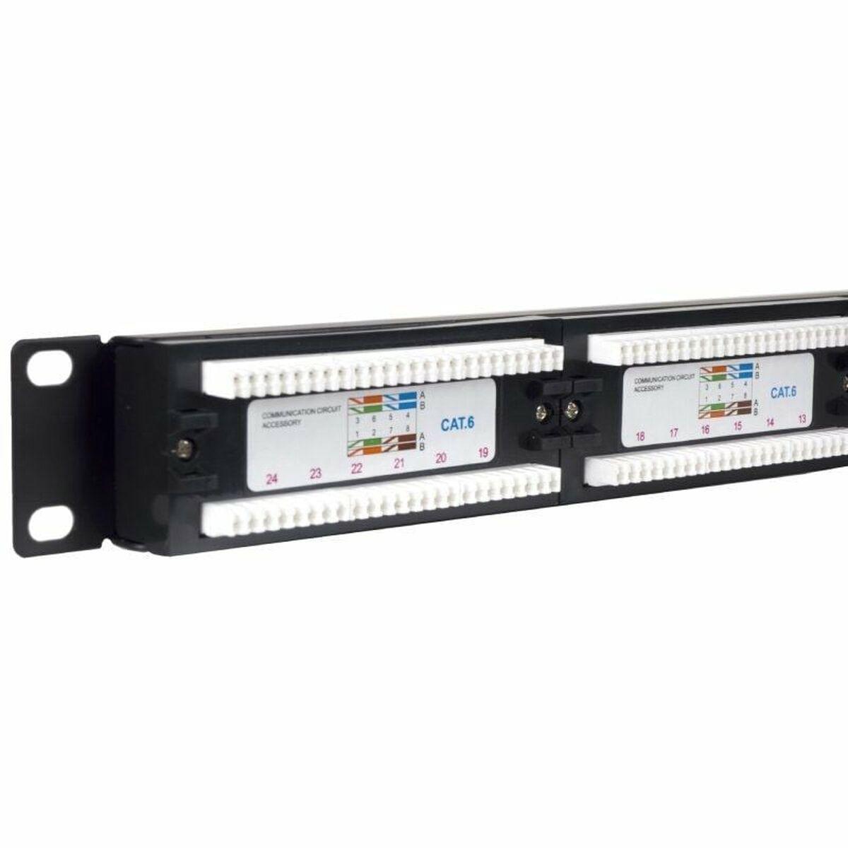 Phasak 24-port UTP Cat6 patchpanel - PU 2420