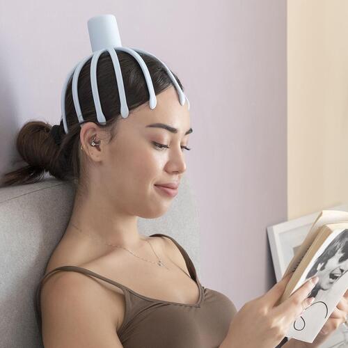 Massager med genopladeligt hoved Helax InnovaGoods