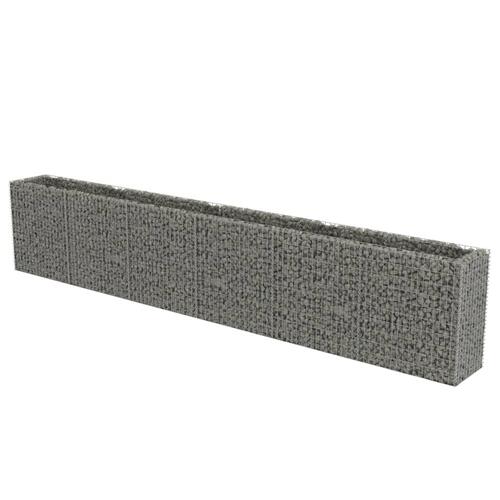 Gabion-højbed 540x50x100 cm galvaniseret stål